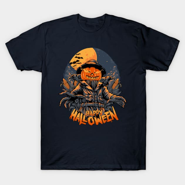 Pumpkin King T-Shirt by LouMax